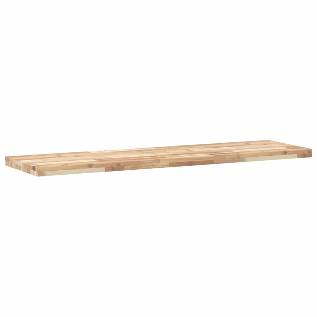 bordplade 120x40x4 cm rektangulær massivt akacietræ