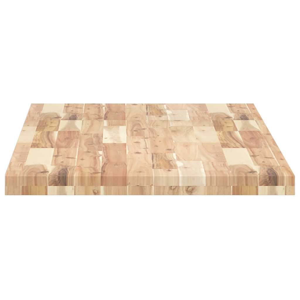 bordplade 140x60x4 cm rektangulær massivt akacietræ