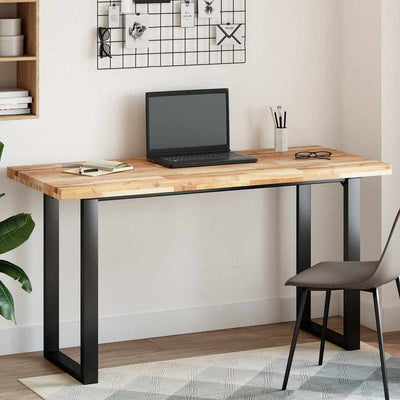 bordplade 140x60x4 cm rektangulær massivt akacietræ