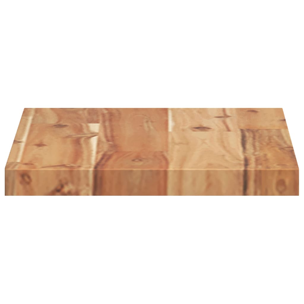 bordplade 40x20x2 cm rektangulær massivt akacietræ