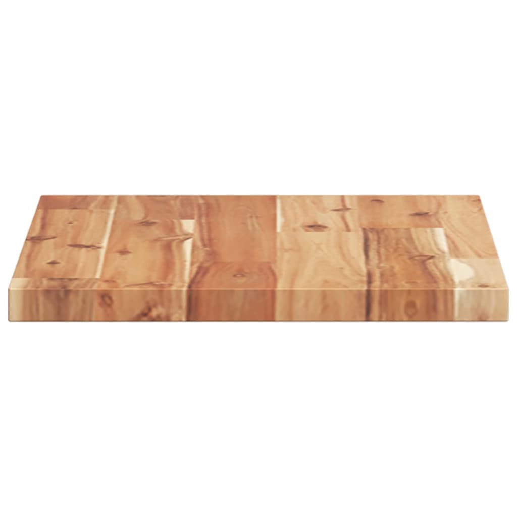bordplade 40x30x2 cm rektangulær massivt akacietræ