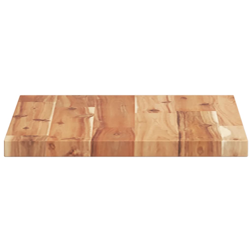 bordplade 60x30x2 cm rektangulær massivt akacietræ