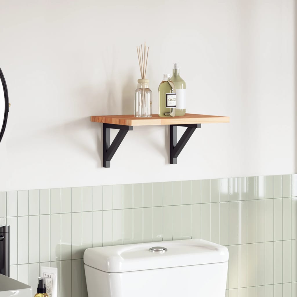 bordplade 60x30x2 cm rektangulær massivt akacietræ