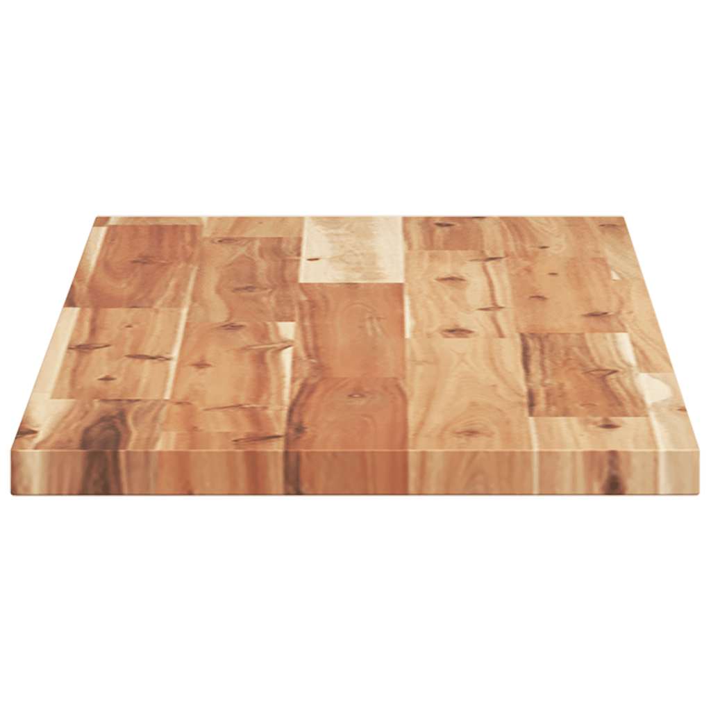 bordplade 80x30x2 cm rektangulær massivt akacietræ