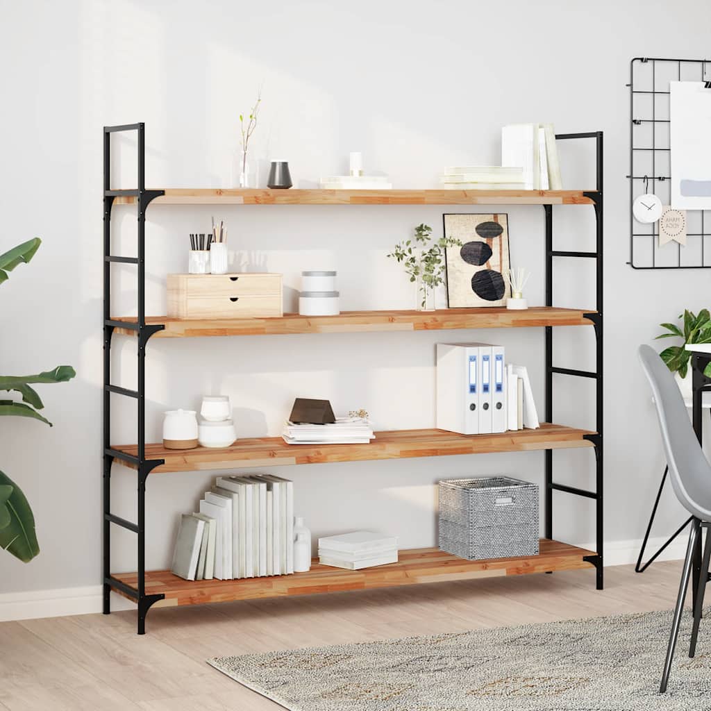 bordplade 120x30x4 cm rektangulær massivt akacietræ