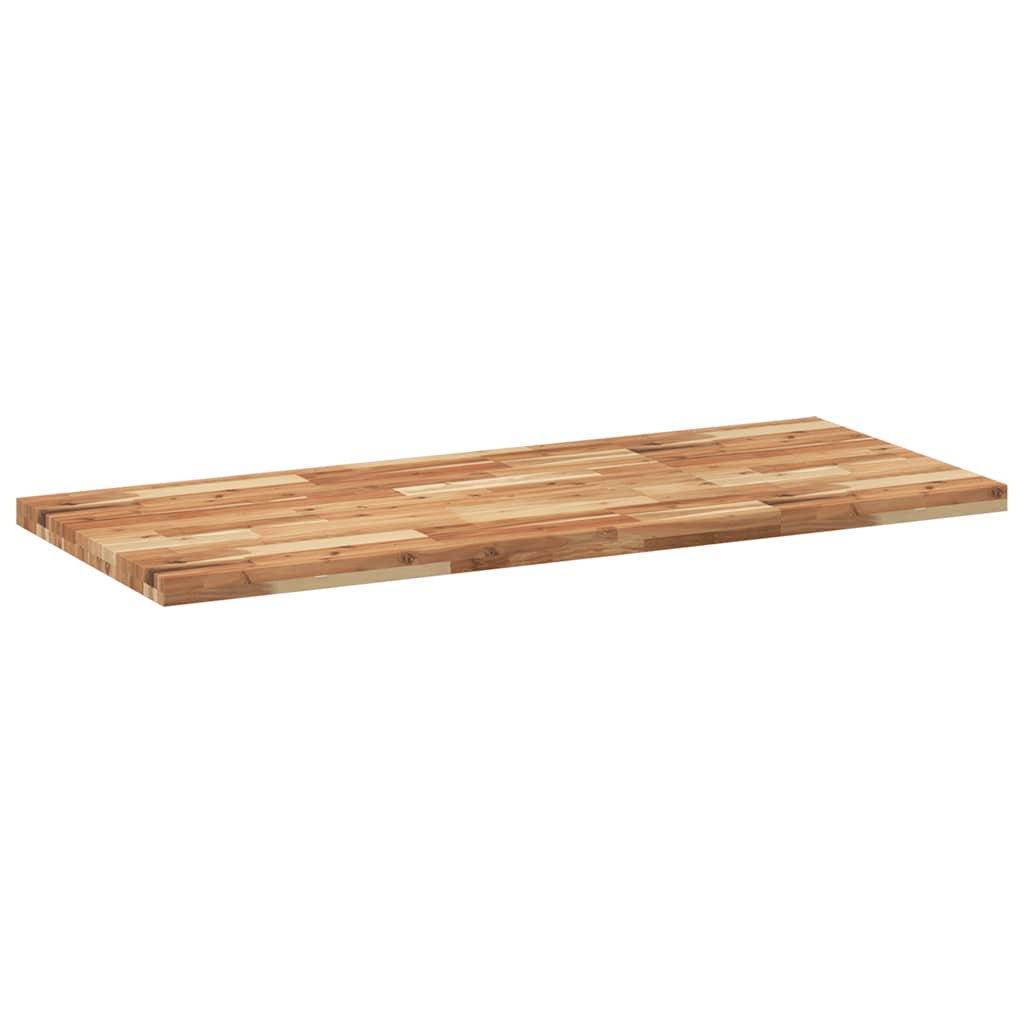 bordplade 140x60x4 cm rektangulær massivt akacietræ