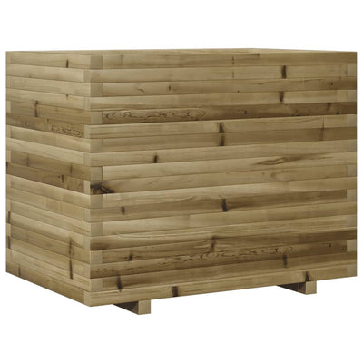 plantekasse 90x60x72 cm imprægneret fyrretræ