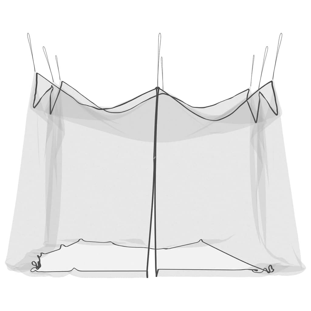 myggenet til udendørs brug 220 mesh sort 300x300x250 cm