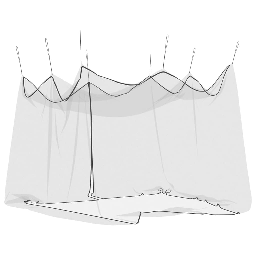 myggenet til udendørs brug 220 mesh sort 300x300x250 cm