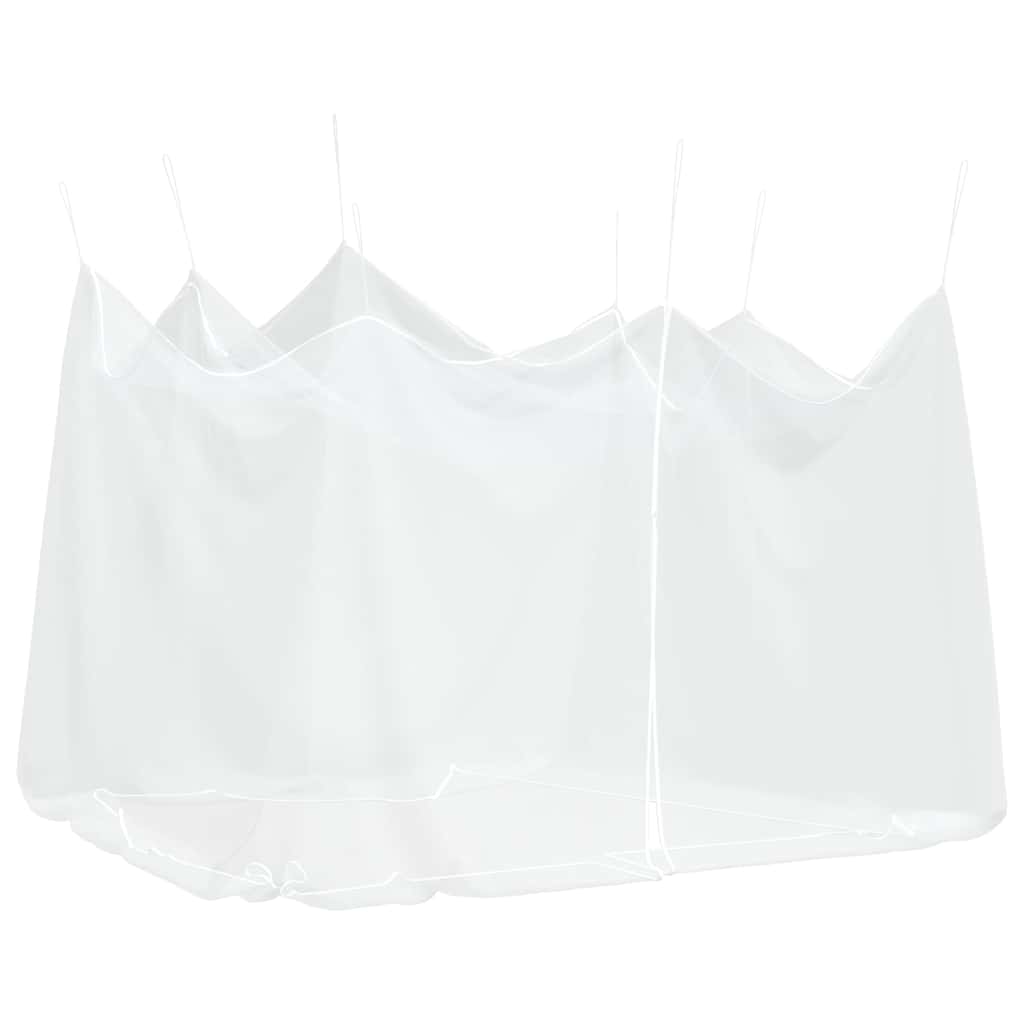 myggenet til udendørs brug 220 mesh hvid 300x300x250 cm