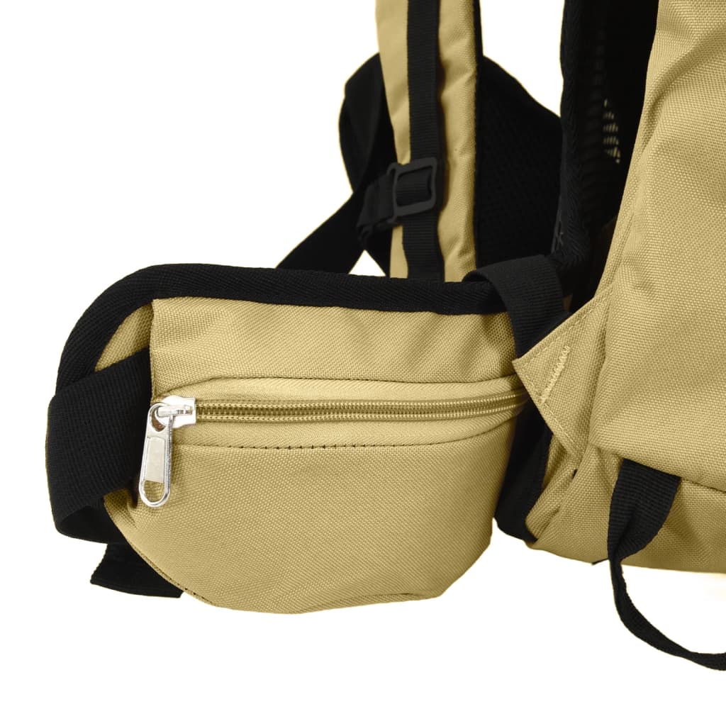 vandretaske 60 l oxfordstof kakifarve