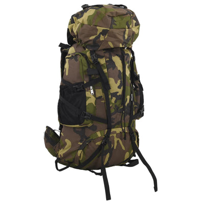 vandretaske 80 l camouflage oxfordstof grøn
