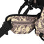 vandretaske 80 l camouflage oxfordstof brun
