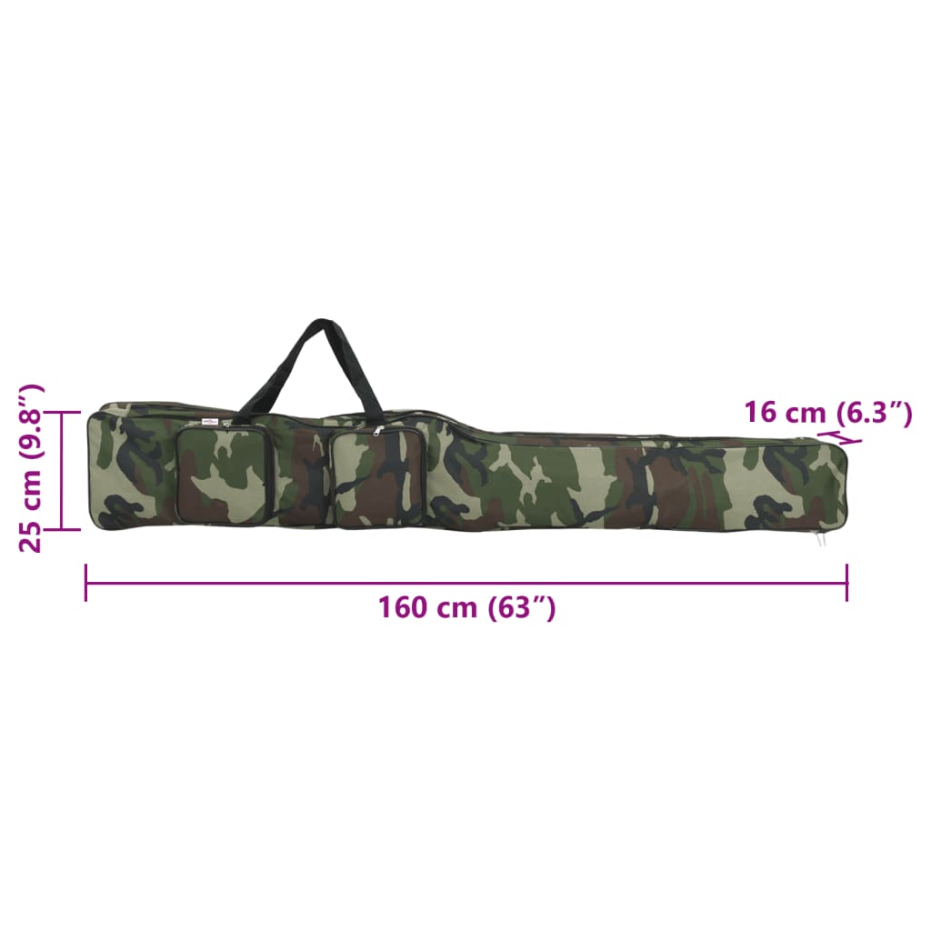 stangtaske 150 cm oxfordstof mørkegrøn