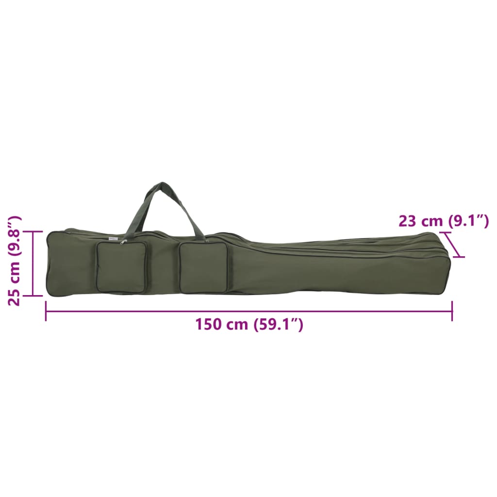stangtaske 150 cm oxfordstof mørkegrøn