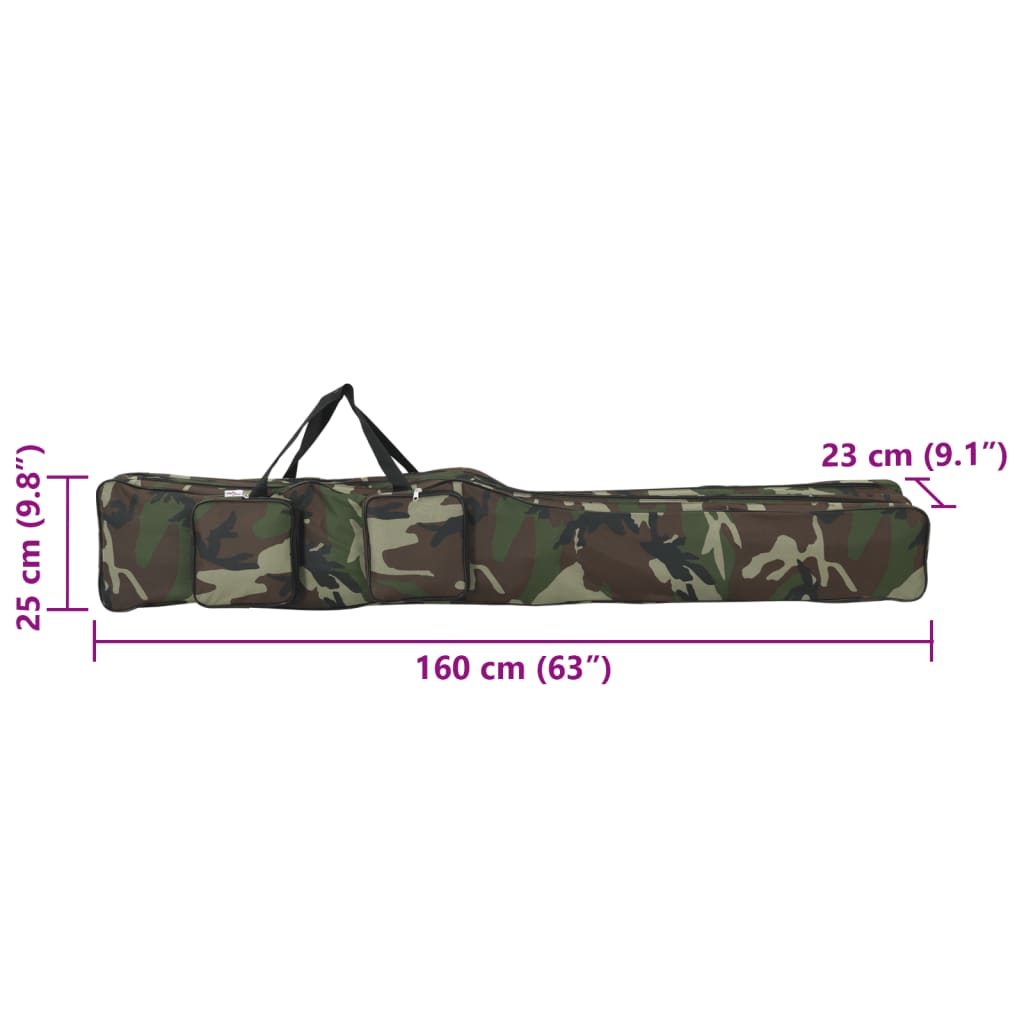 stangtaske 150 cm oxfordstof mørkegrøn