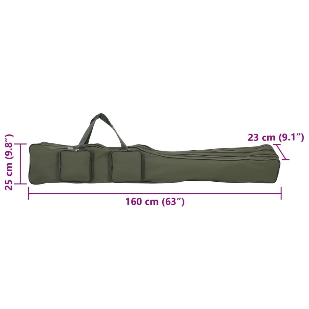 stangtaske 160 cm oxfordstof mørkegrøn