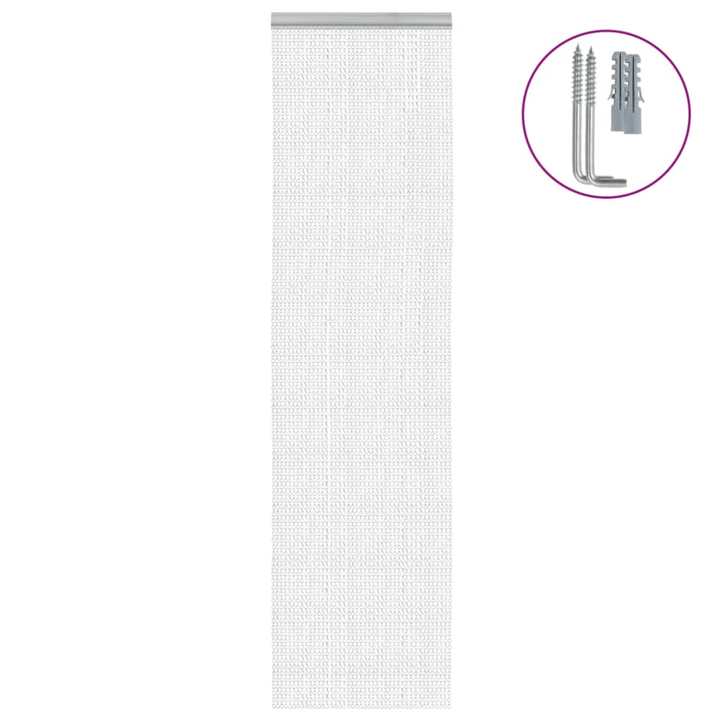insektskærm til dør 56x186 cm aluminium