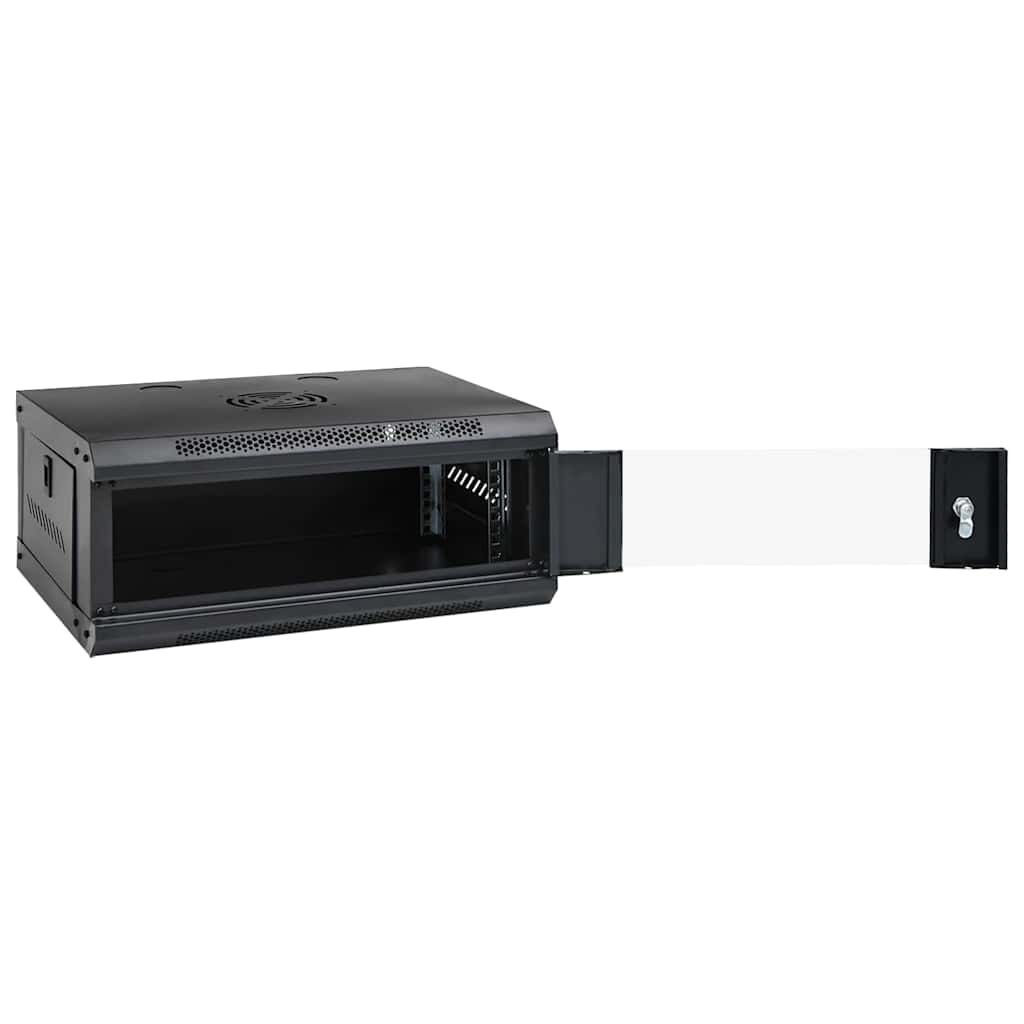 væghængt netværksskab 53x40x21 cm 4U IP20 19"