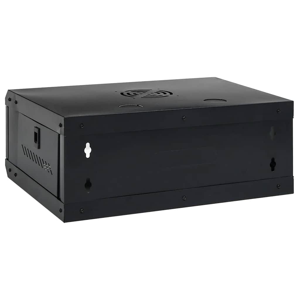 væghængt netværksskab 53x40x21 cm 4U IP20 19"