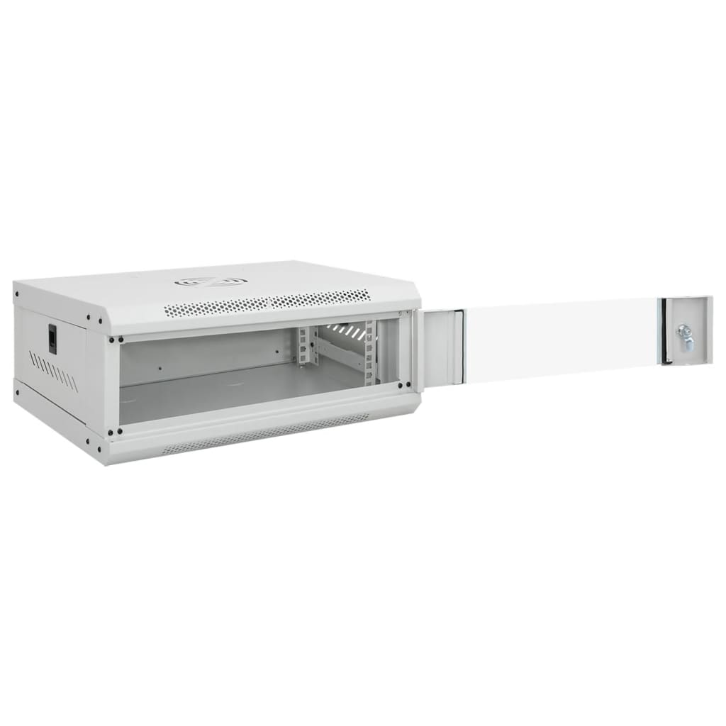 væghængt netværksskab 53x40x21 cm 4U IP20 19"