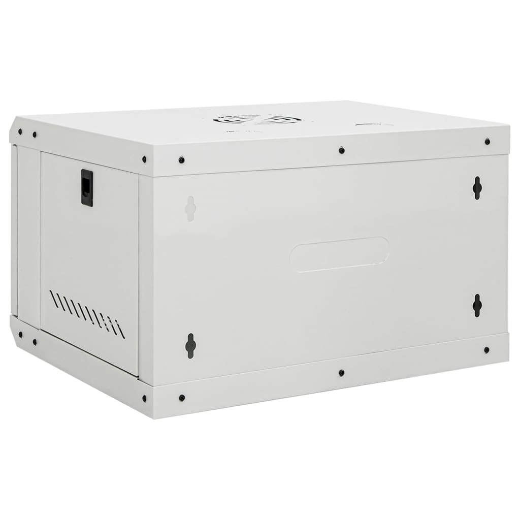 6U vægmonteret netværksskab 19" IP20 53x40x30 cm