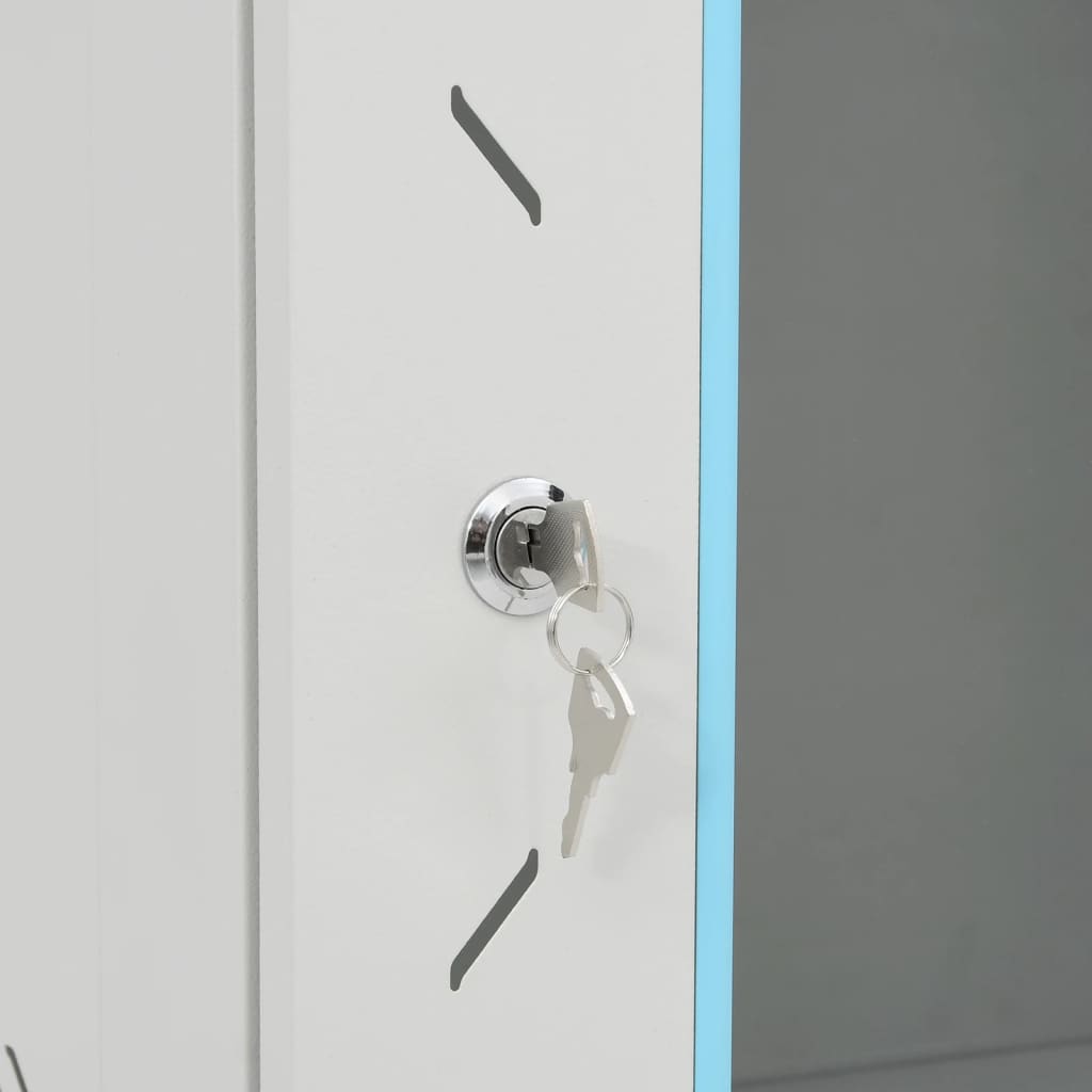 6U vægmonteret netværksskab 19" IP20 53x40x30 cm