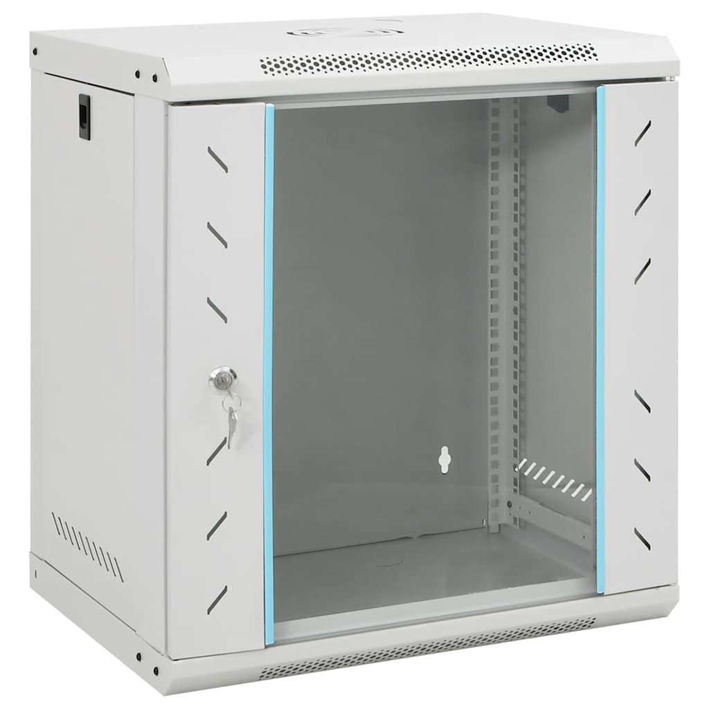 væghængt netværksskab 53x40x60 cm 6U IP20 19"
