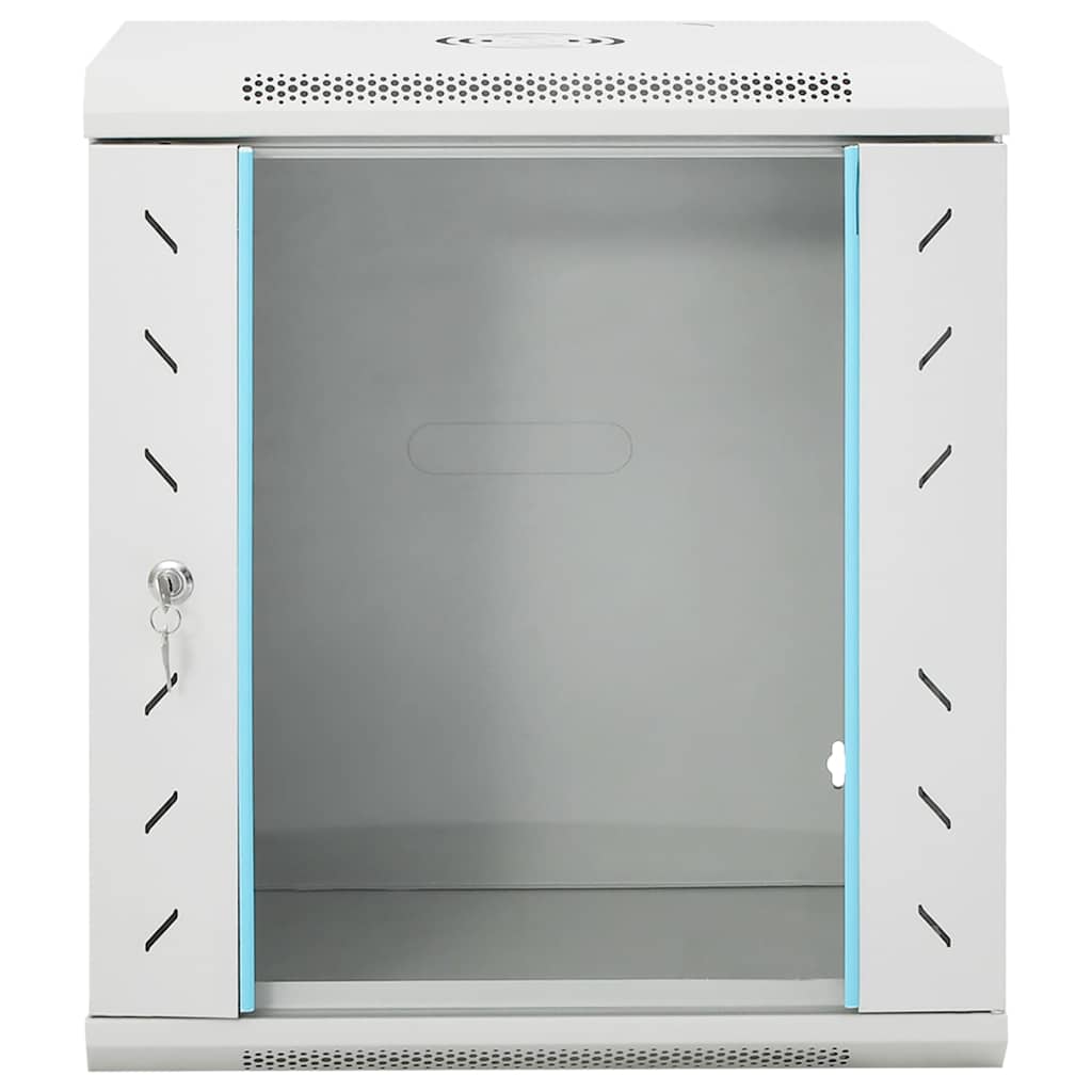 væghængt netværksskab 53x40x60 cm 6U IP20 19"