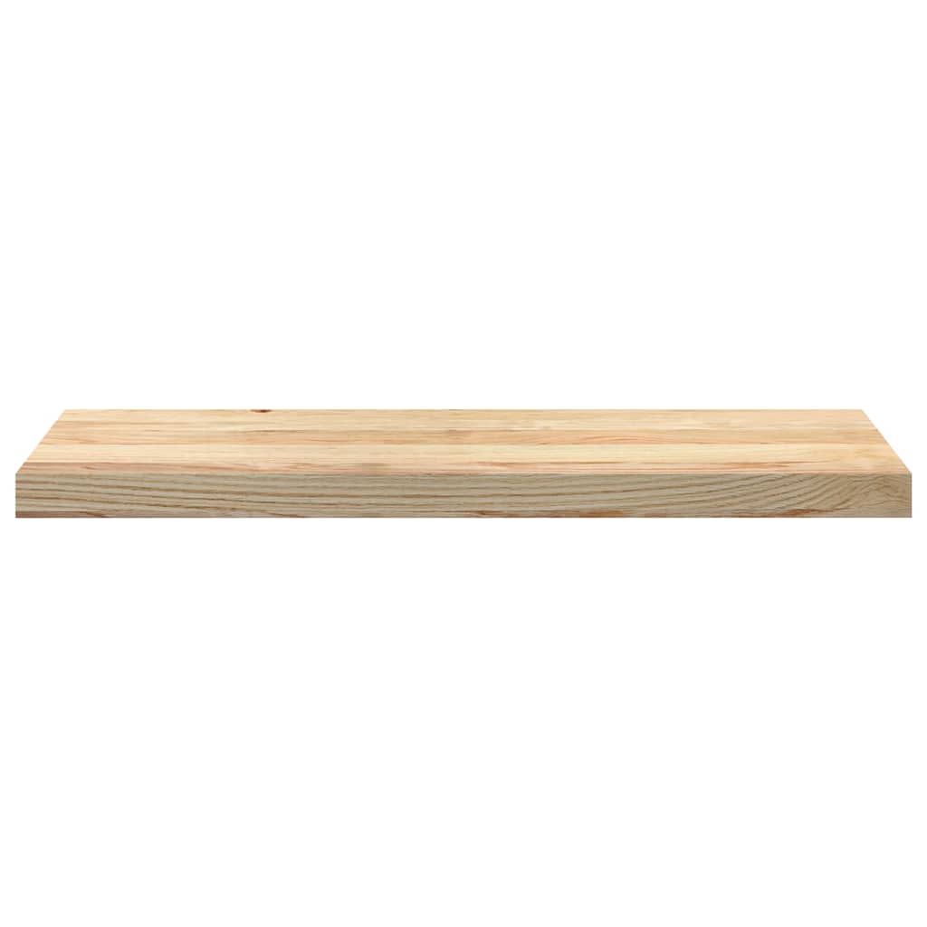 trappemåtter 4 stk ubehandlet 80x25x2 cm massivt egetræ