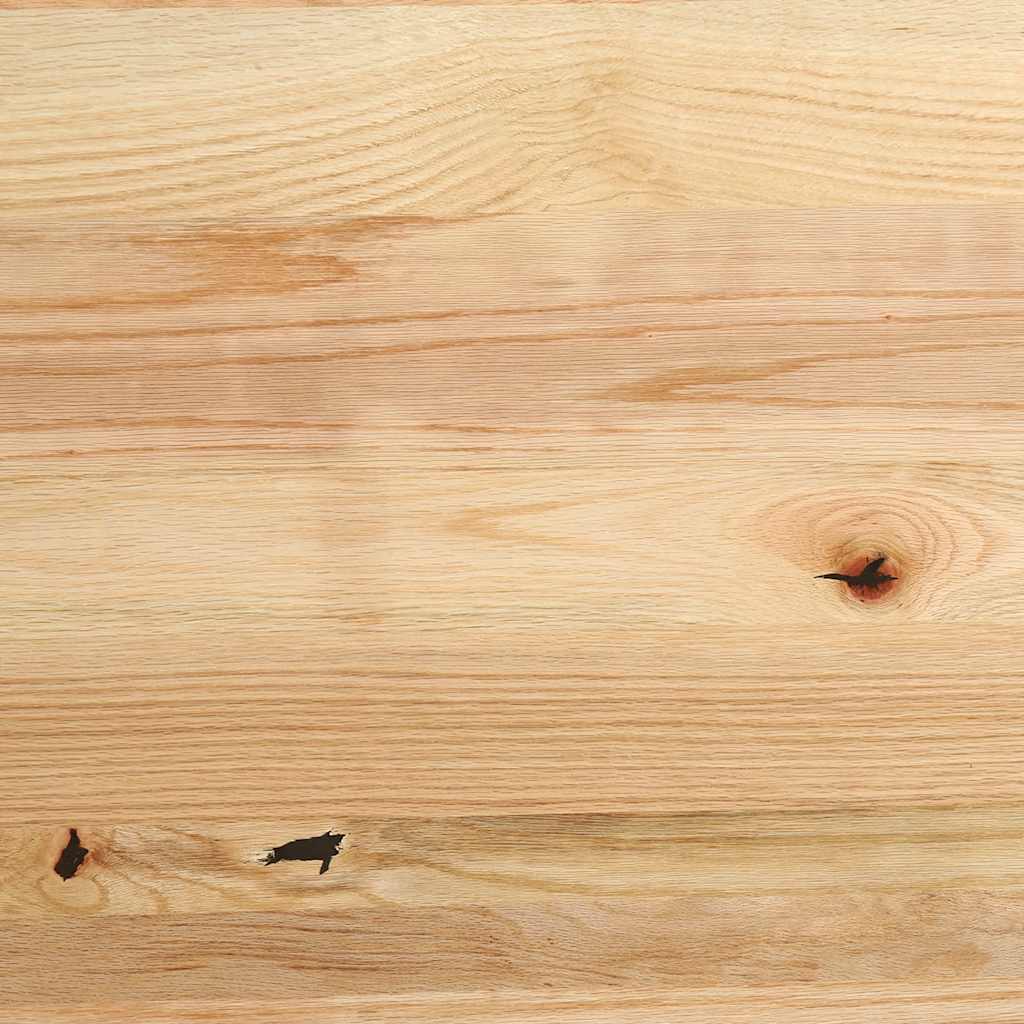 trappemåtter 4 stk ubehandlet 110x25x2 cm massivt egetræ