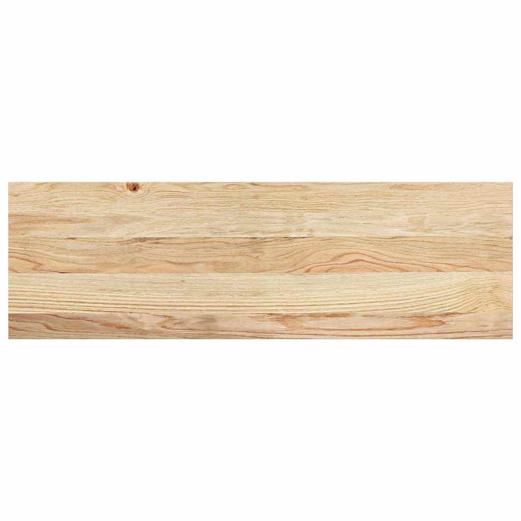 trappemåtter 4 stk ubehandlet 80x30x2 cm massivt egetræ