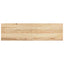 trappemåtter 4 stk ubehandlet 90x30x2 cm massivt egetræ