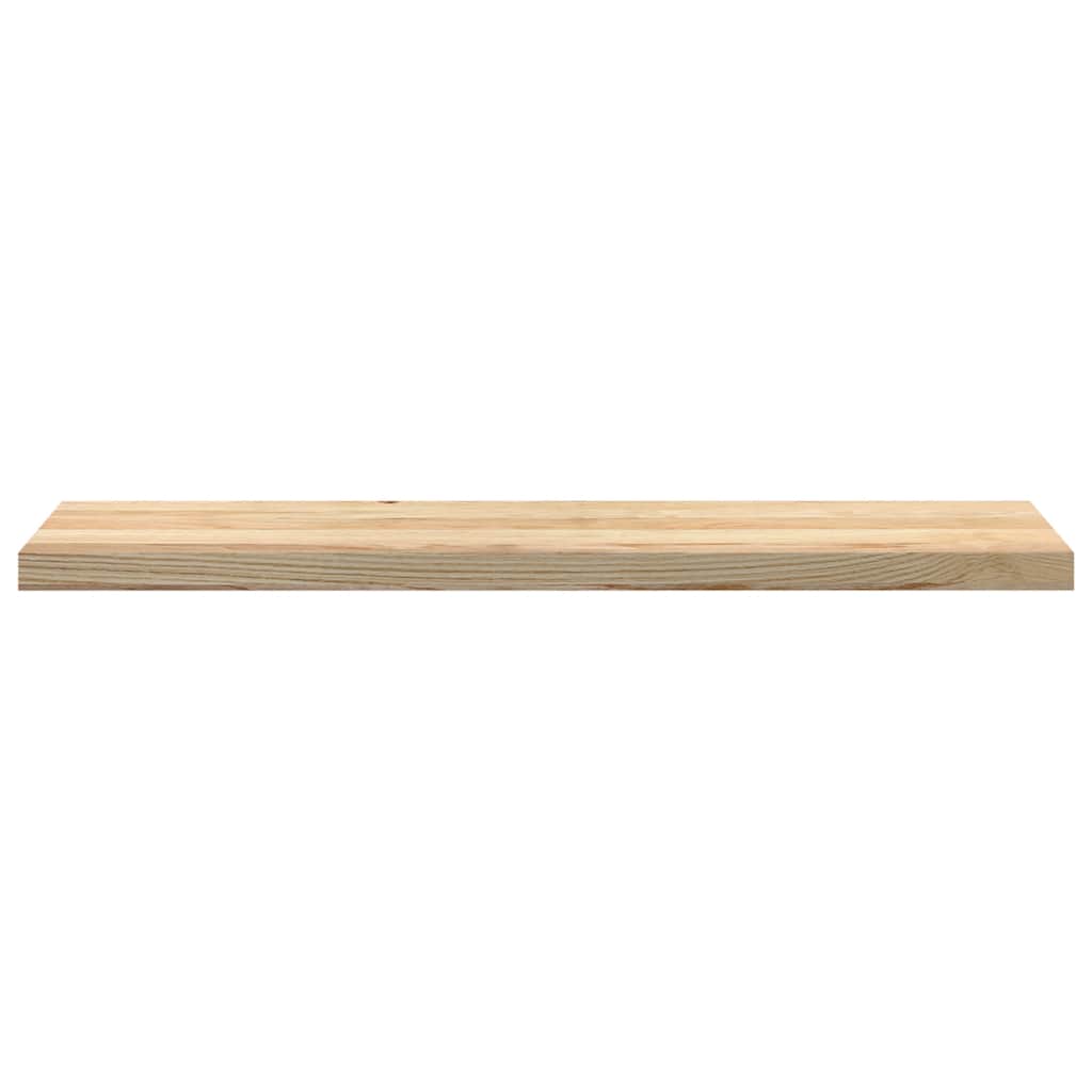 trappemåtter 4 stk ubehandlet 110x30x2 cm massivt egetræ