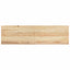 trappemåtter 8 stk ubehandlet 90x25x2 cm massivt egetræ