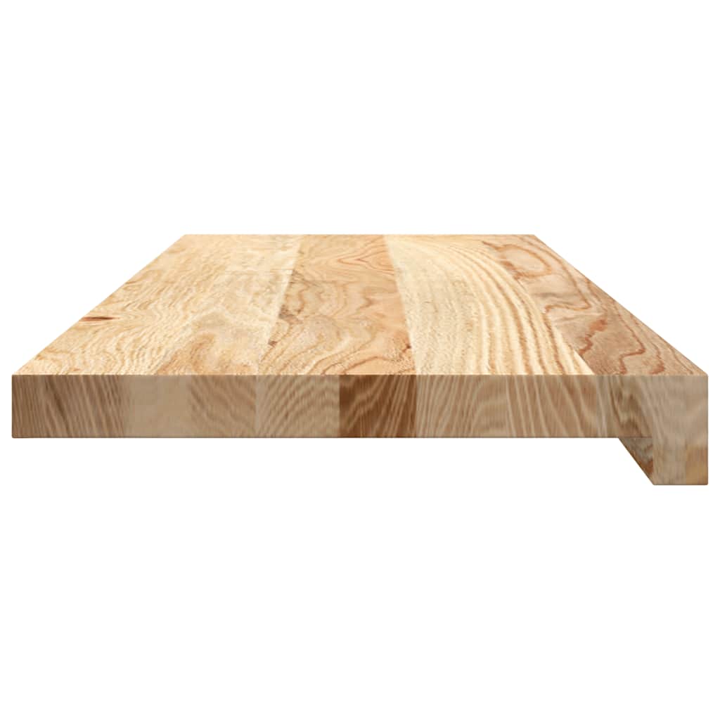 trappemåtter 12 stk ubehandlet 70x25x2 cm massivt egetræ