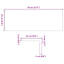 trappemåtter 16 stk ubehandlet 70x25x2 cm massivt egetræ
