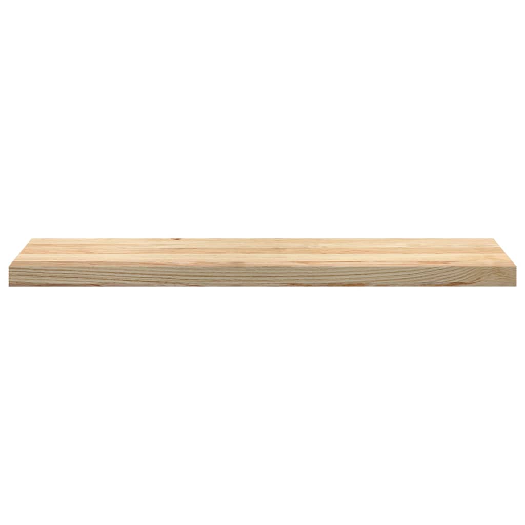 trappemåtter 16 stk ubehandlet 100x30x2 cm massivt egetræ
