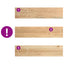 trappemåtter 16 stk ubehandlet 110x30x2 cm massivt egetræ