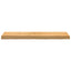 trappemåtter 4 stk lysebrun 90x30x2 cm massivt egetræ