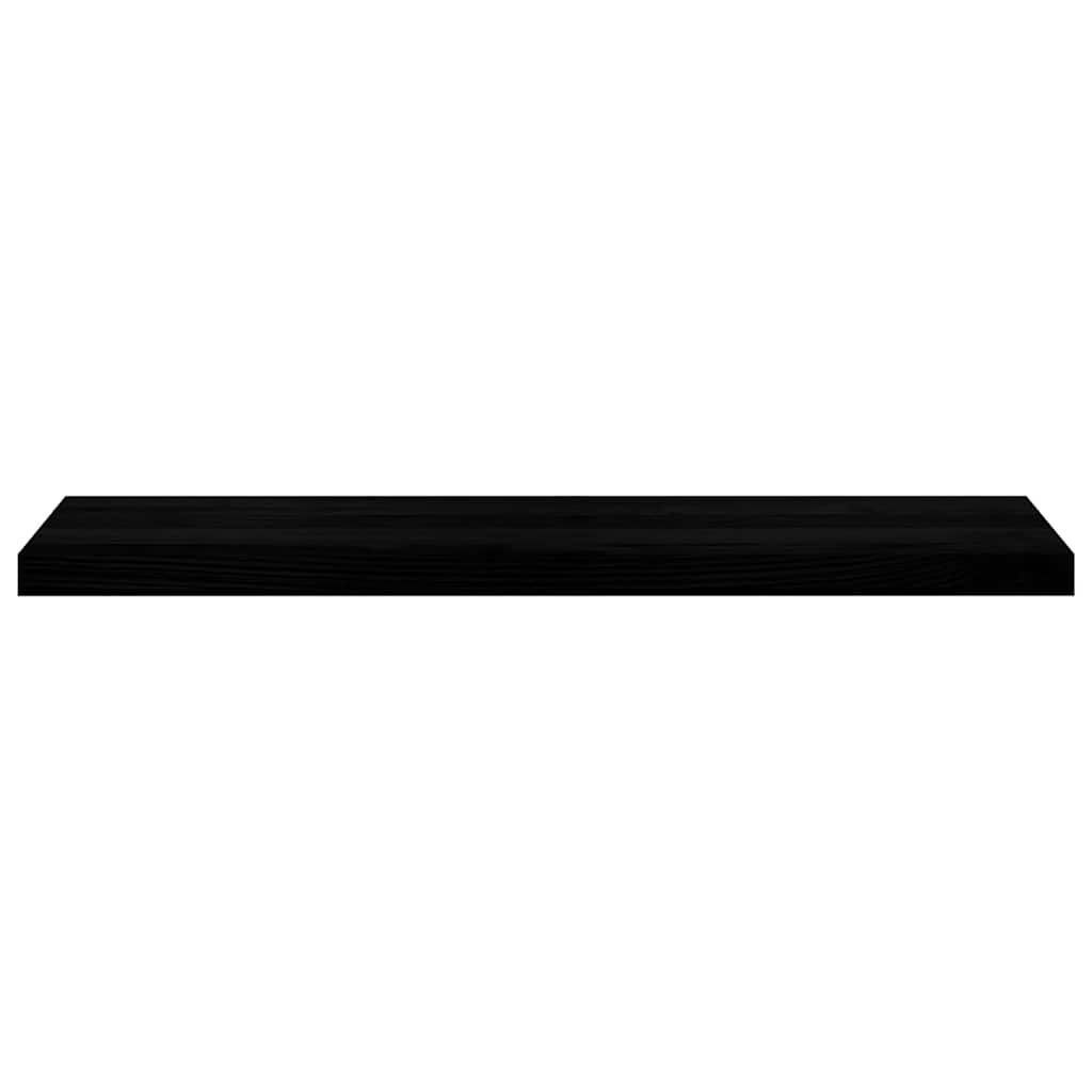 trappemåtter 4 stk. brunsort 100x30x2 cm massivt egetræ