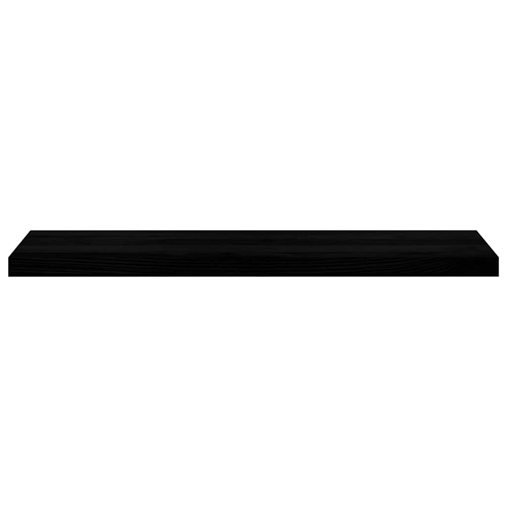 trappemåtter 8 stk. brunsort 100x25x2 cm massivt egetræ