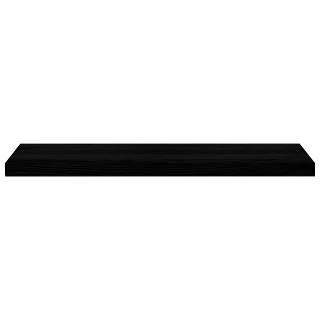 trappemåtter 8 stk. brunsort 90x30x2 cm massivt egetræ