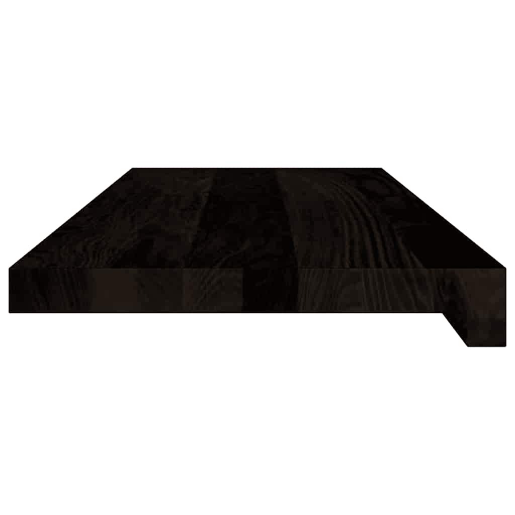 trappemåtter 12 stk. brunsort 70x25x2 cm massivt egetræ