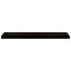 trappemåtter 12 stk. brunsort 100x25x2 cm massivt egetræ