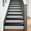 trappemåtter 16 stk. brunsort 70x25x2 cm massivt egetræ