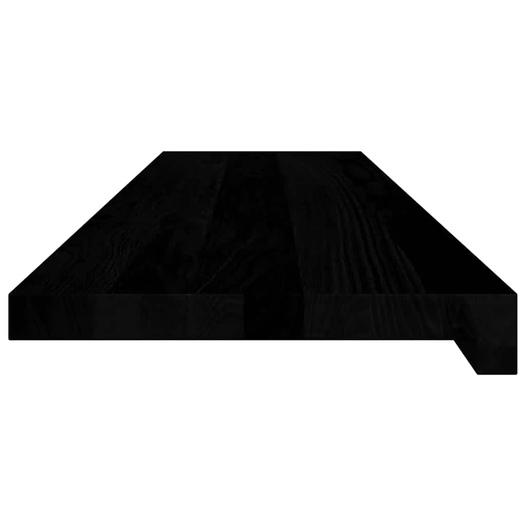 trappemåtter 20 stk. brunsort 100x30x2 cm massivt egetræ
