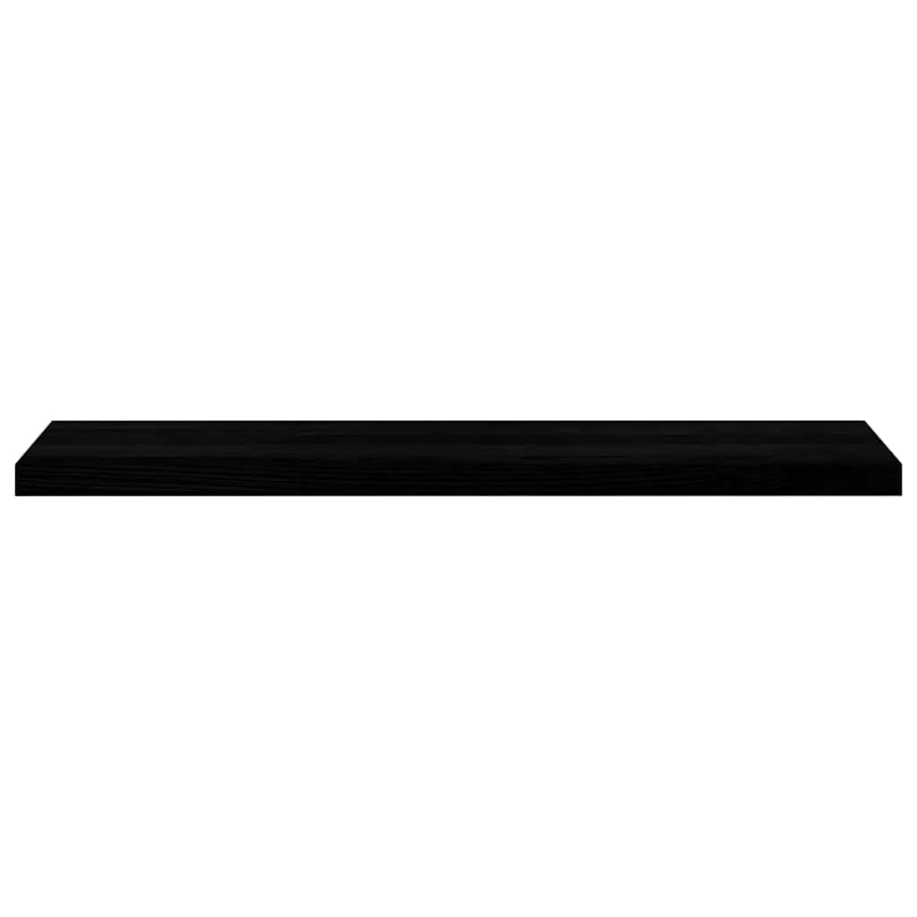 trappemåtter 20 stk brunsort 110x30x2 cm massivt egetræ