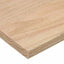 trappemåtter 2 stk ubehandlet 70x30x2 cm massivt egetræ