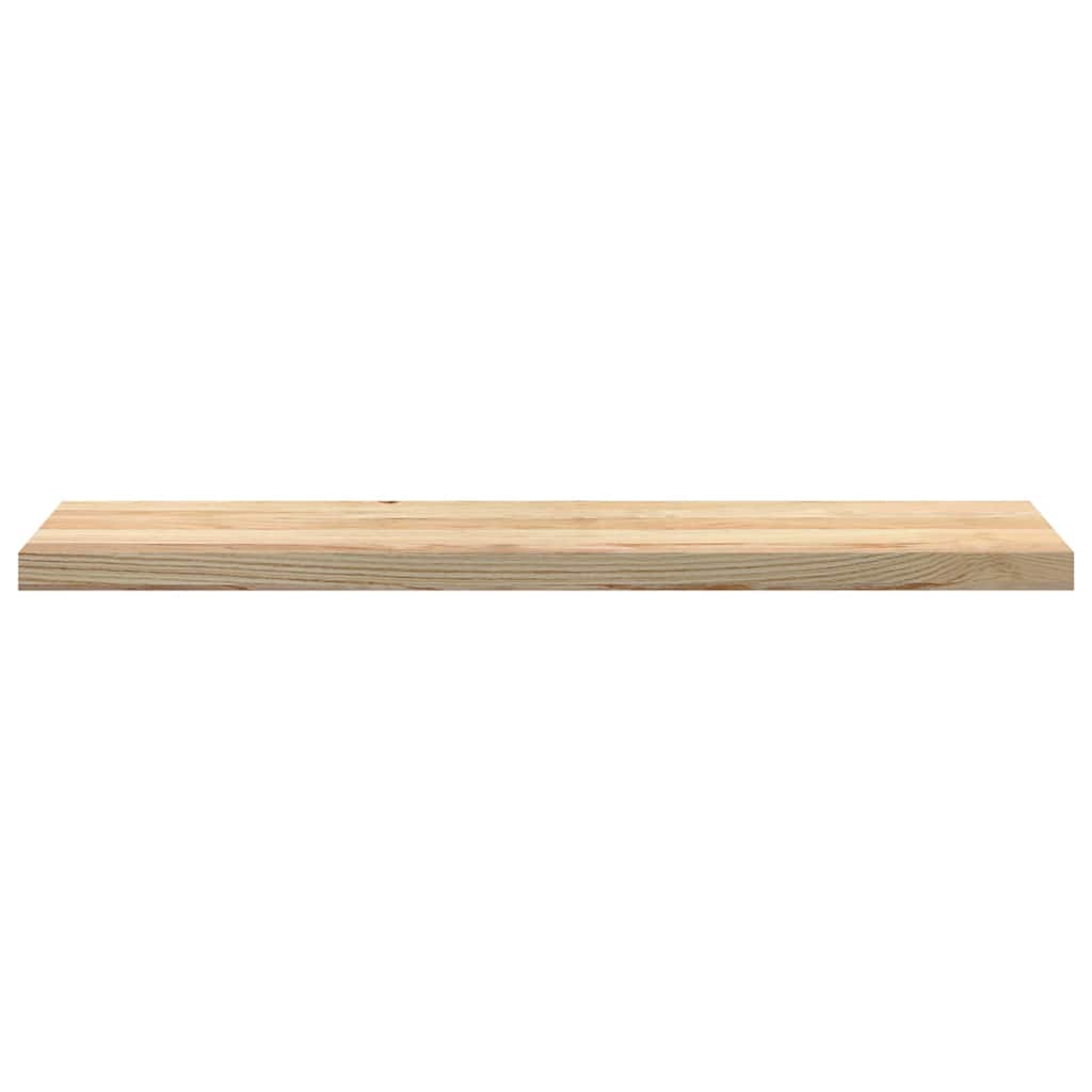 trappemåtter 2 stk ubehandlet 110x30x2 cm massivt egetræ